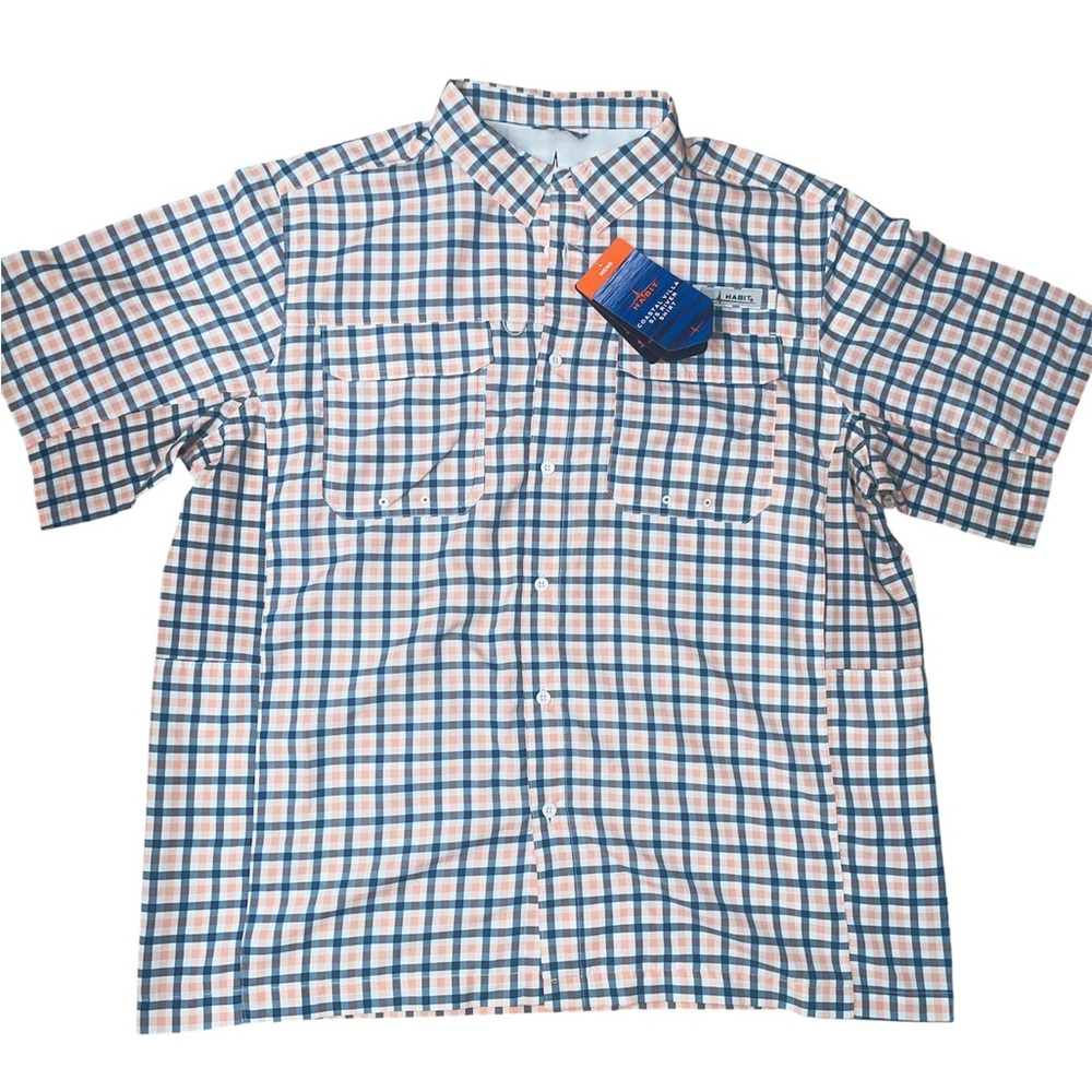 Habit Men’s Coastal Villa short sleeve River Shirt